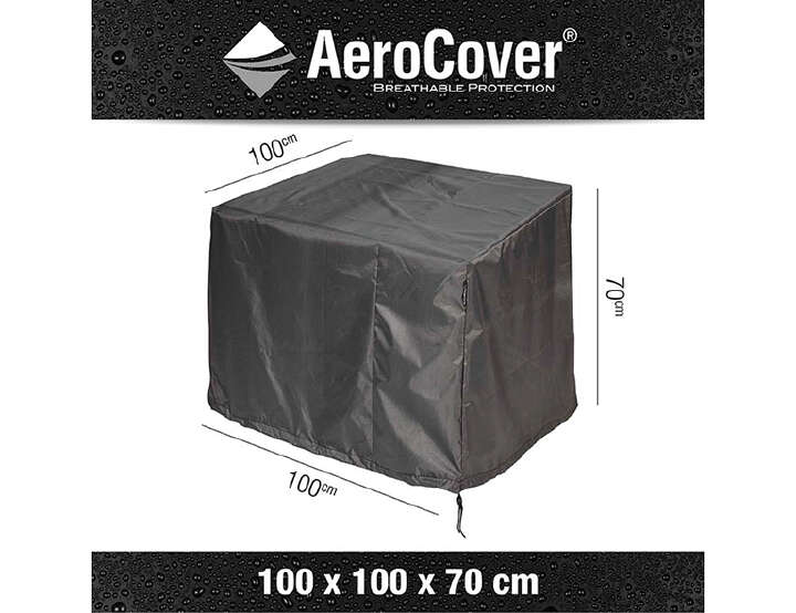 AeroCover Atmungsaktive Schutzhülle für Loungesessel 100x100xH70 cm